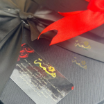 Carte de vœux Hemma o Chan avec texte personnalisé pour cadeau.