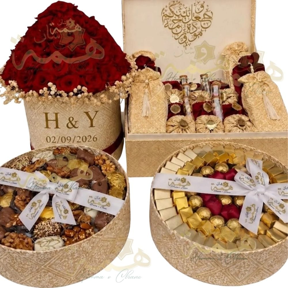 Coffret de Luxe Mariage & Fiançailles Marocain (Pack Hdia Complexe) Coffret de Luxe Mariage & Fiançailles Marocain (Pack Hdia Complexe)
